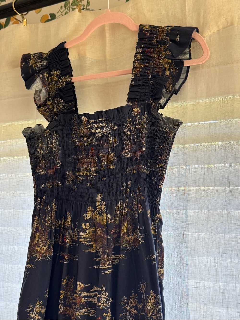 Tuckernuck Ellie nap dress equestrian toile size M - Picture 3 of 4